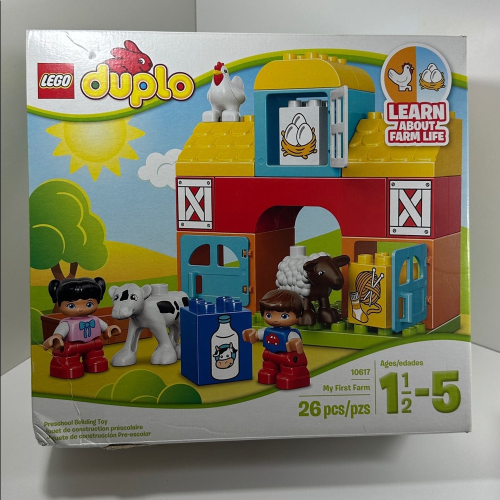 LEGO DUPLO My First Farm 10617 – New & Sealed (Dent on Box Corner)